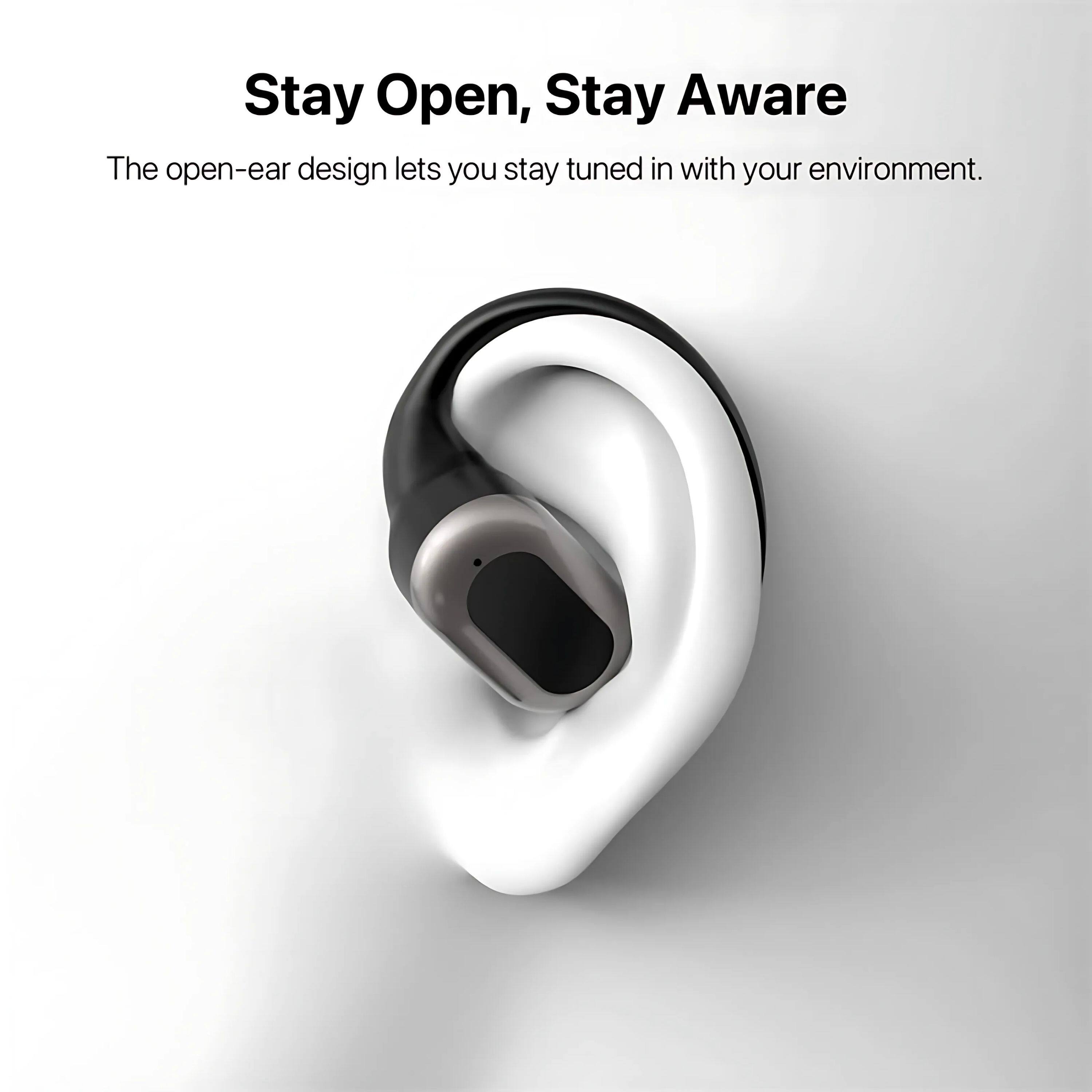 Stay Open, Stay Aware

The open-ear design lets you stay tuned in with your environment.