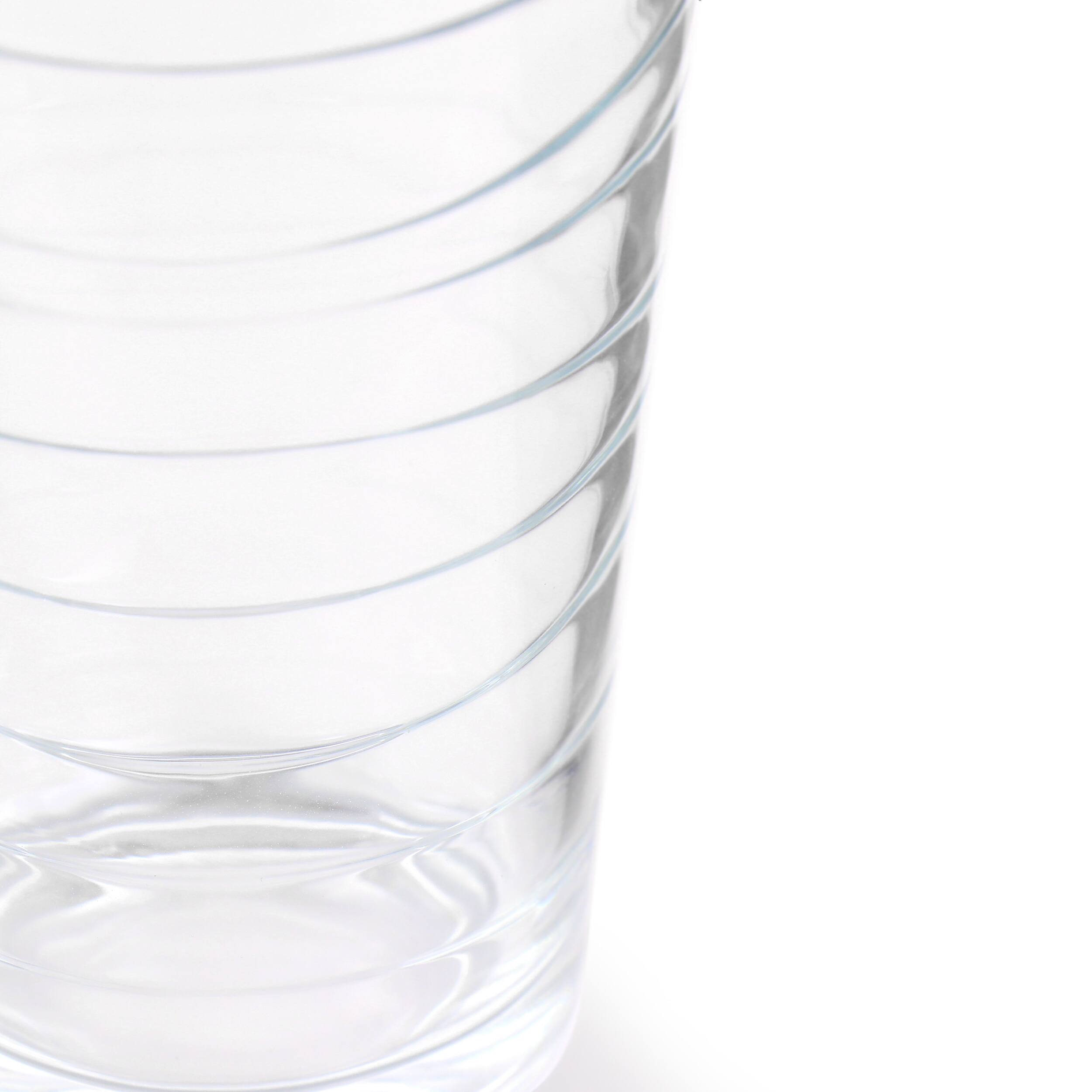 Alt View 2. Gibson - Gibson Home 16 Piece Swirl Clear Assorted Glassware Set - Clear.