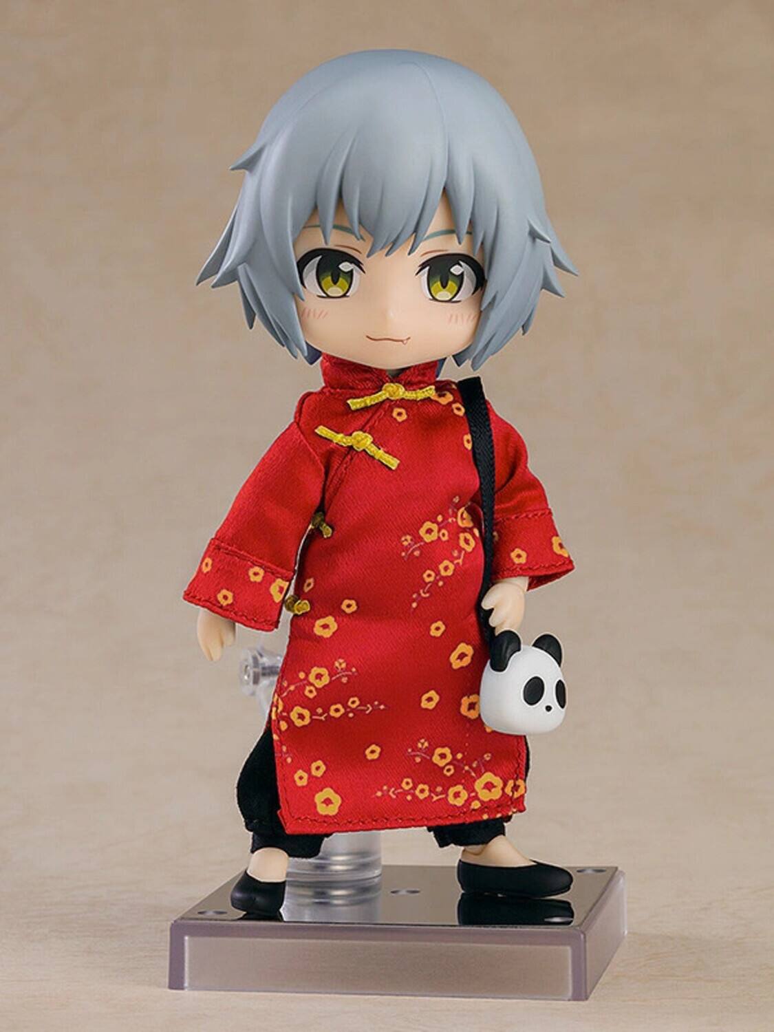 Alt View 1. Good Smile Company - Good Smile Company - Nendoroid Doll Outfit Set - Long Length Chinese Outfit Red Version   - Collectibles - Multicolor.