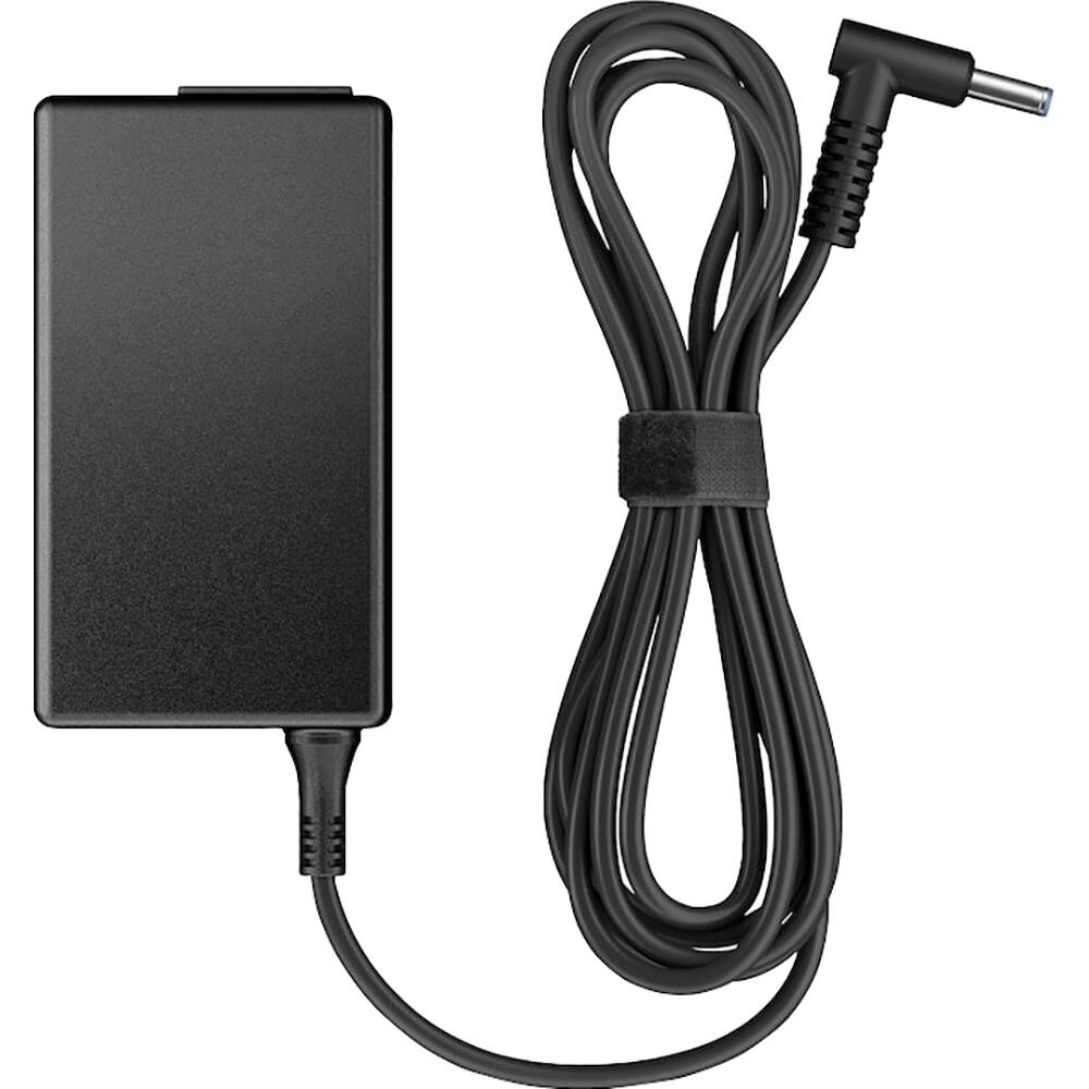 Alt View 4. HP - 65W Smart AC Adapter H6Y89AA#ABA - Black.