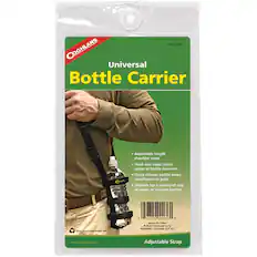 No. 0036
COGHLANS Universal Bottle Carrier
Adjustable length shoulder strap
Hook and Loop straps adapt to bottle diameter
Quick-release buckle eases attachment to pack
Suitable for a variety of size of water or vacuum bottles
Please recycle where facilities exist
MADE IN CHINA
© 2018 COGHLAN'S LTD, WINNIPEG, CANADA R3T 4C7
www.coghlans.com
Adjustable Strap