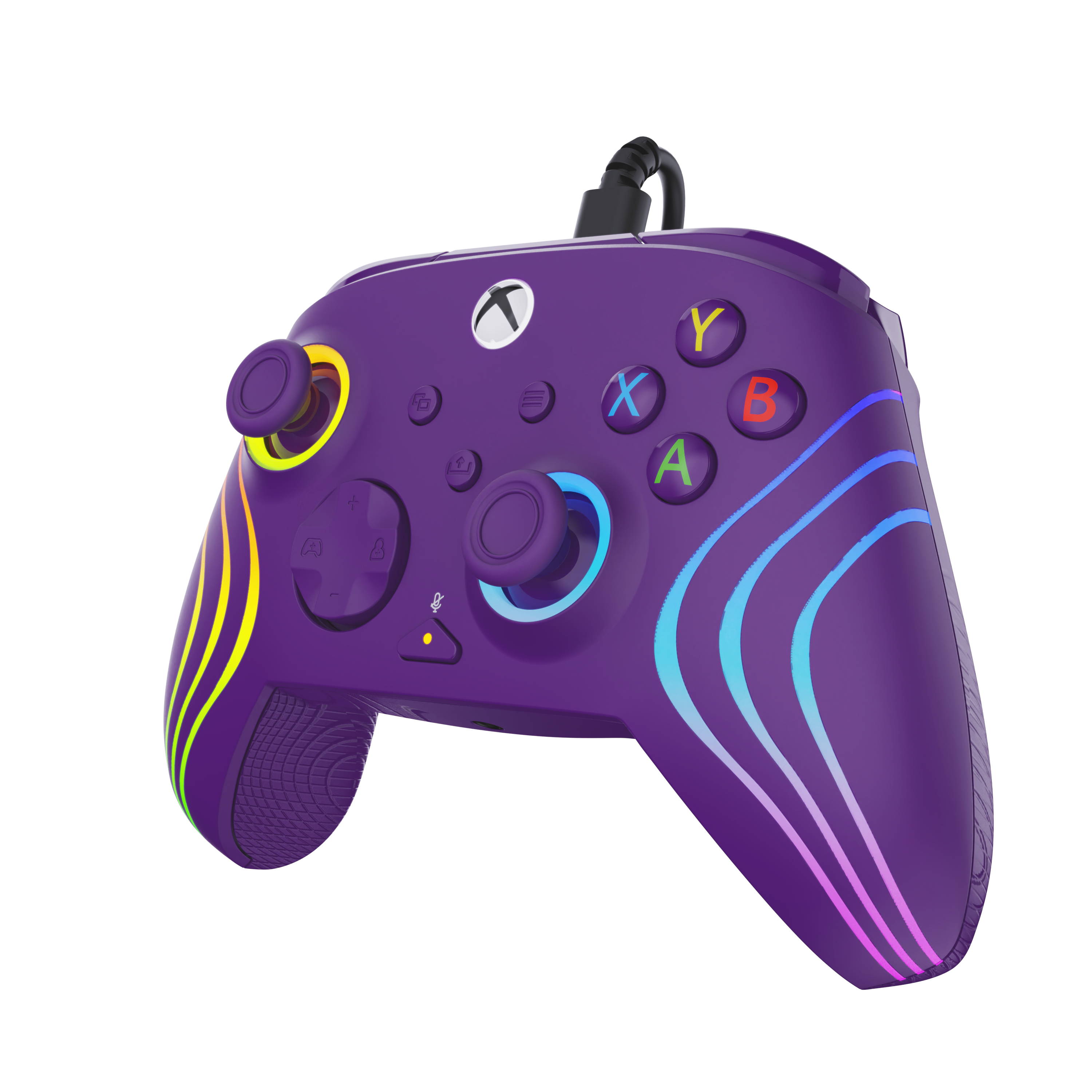Angle. Turtle Beach - Afterglow™ Wave Wired Controller for Xbox - Purple.