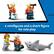 4 minifigures and a shark figure for role play