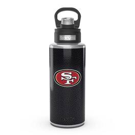 Tervis - San Francisco 49ers 32oz. Leather Wide Mouth Water Bottle - Multicolor