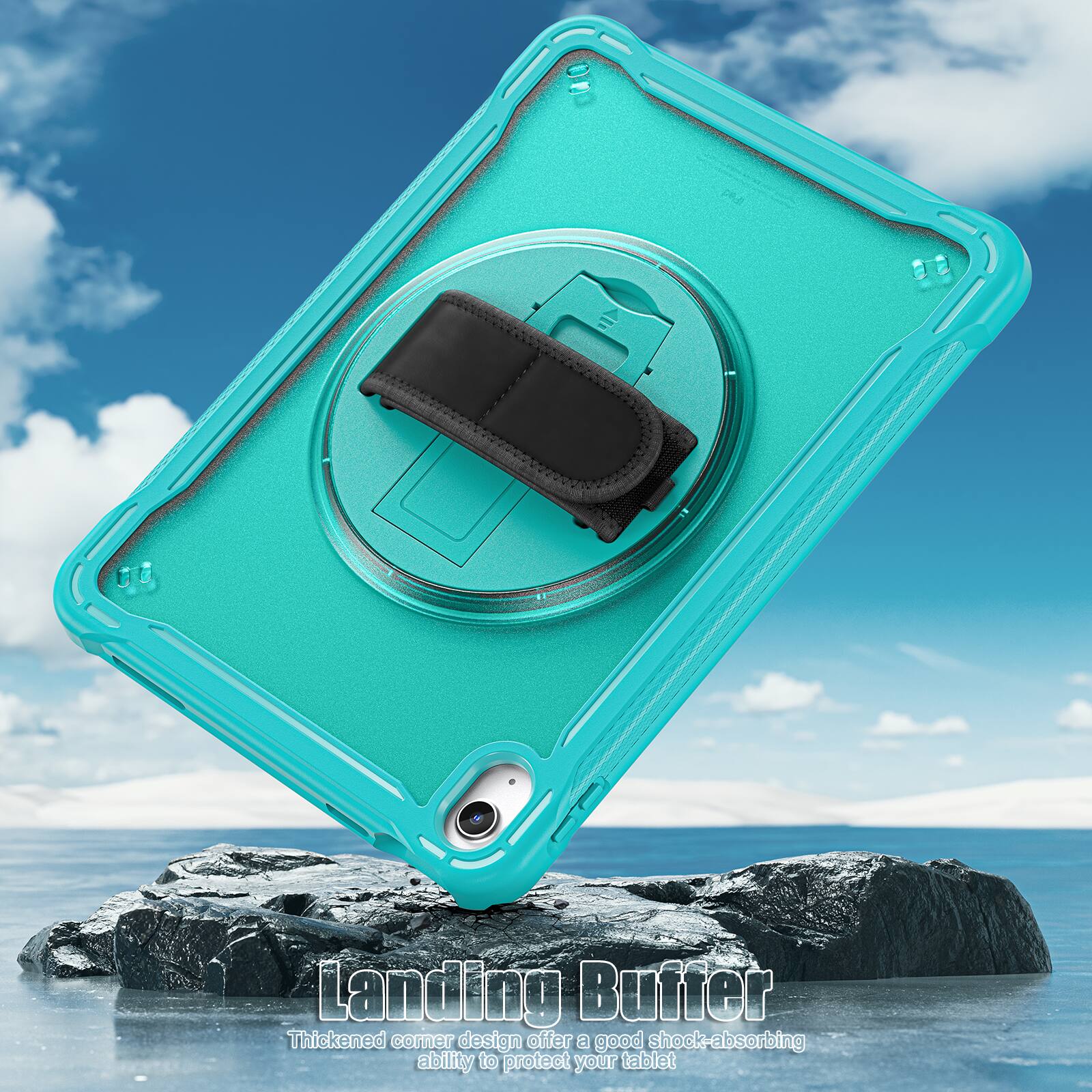 Landing Buffer

Thickened corner design offers a good shock-absorbing ability to protect your tablet