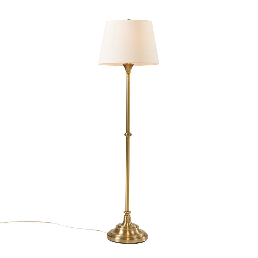 Back. APRILSOUL - Floor Lamp 59in H - Bronze.