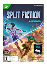 Xbox Series X|S Split Fiction Get the Friend's Pass Play online with a friend for free From the makers of It Takes Two Teen Violence Blood and Gore T Crude Language Humour ESRB Game Hazelight EA Originals