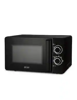 Commercial Chef - Small Microwave 0.7 Cu. Ft. Countertop Microwave with Mechanical Control - Black