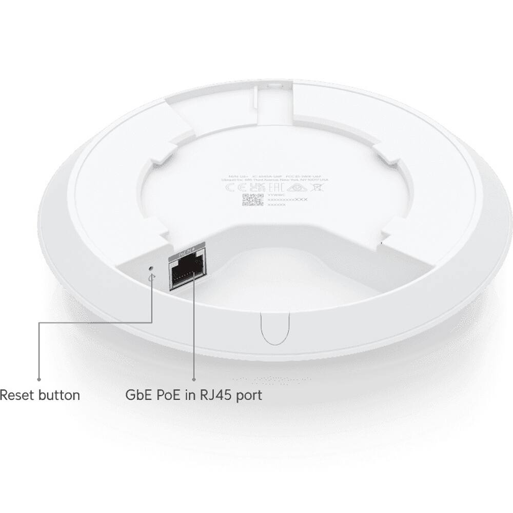 CE SA9C EAC  
vinwwre CRWW.R...Xm  
Reset button  
GbE PoE in RJ45 port