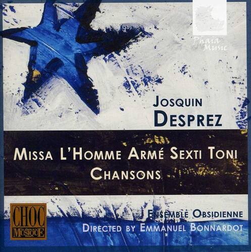 Emmanuel Bonnardot - Missa L'homme Arme Sexti Toni: Chansons   - COMPACT DISCS [CD]