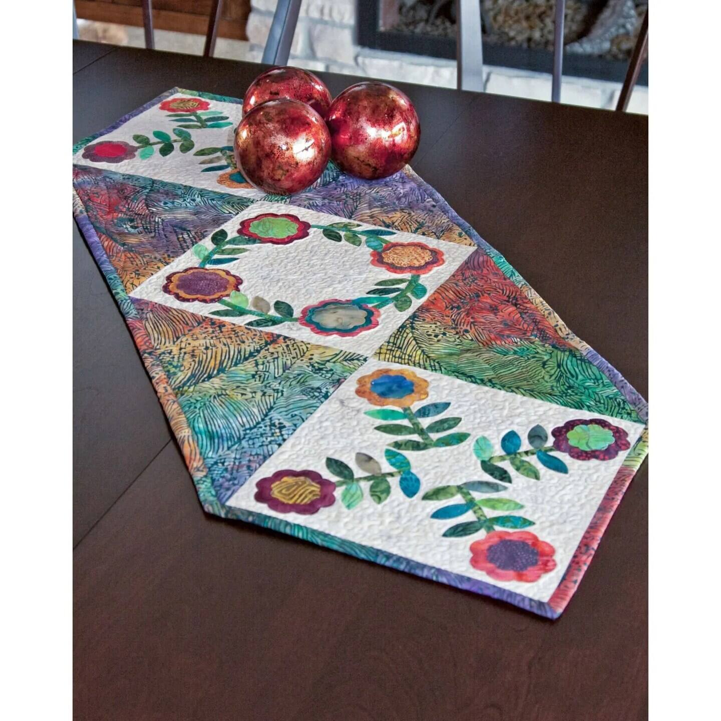 Alt View 2. AccuQuilt - AccuQuilt GO! Fabric Cutting Dies; Rose Of Sharon - Black.