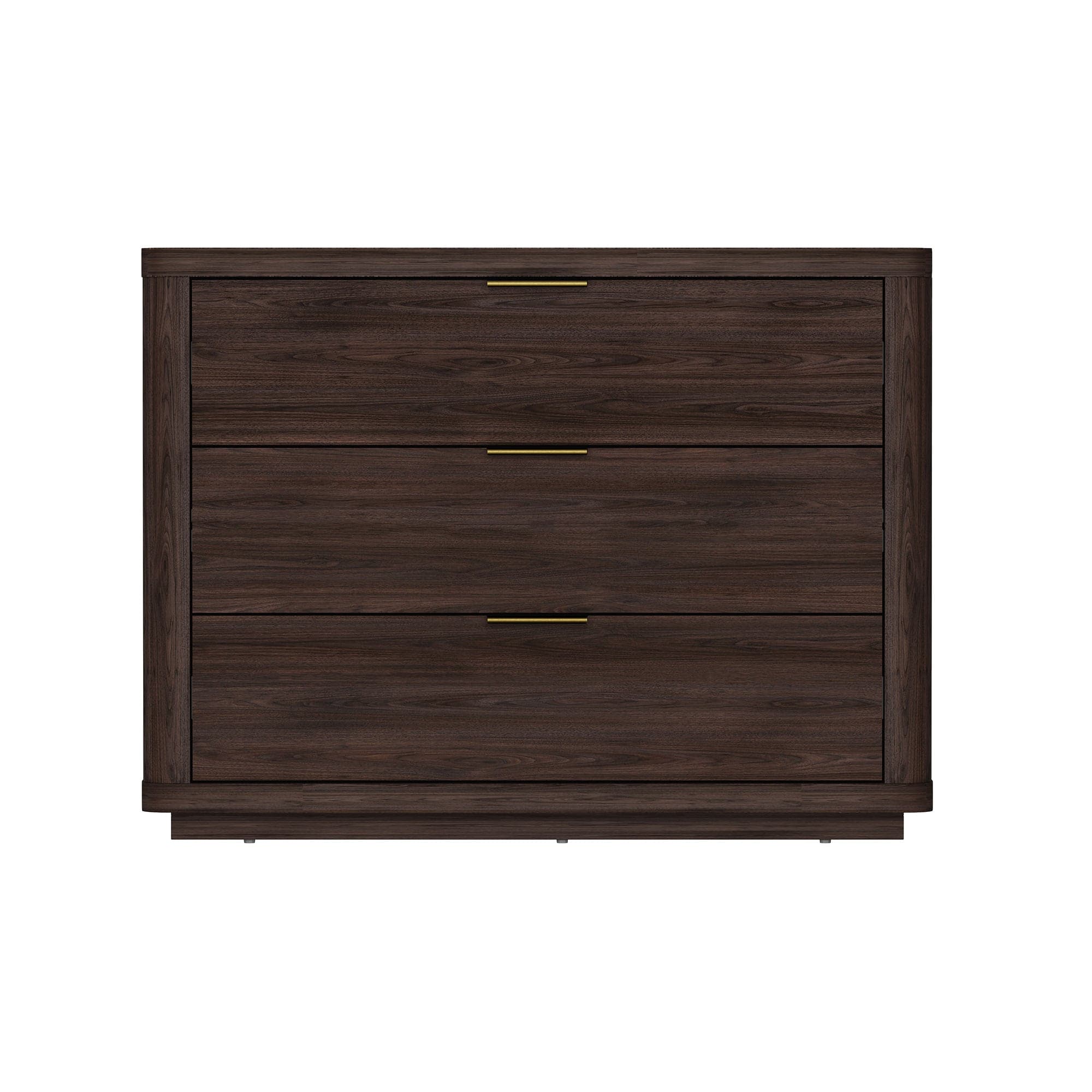 Manhattan Comfort - Evelyn Modern 32" Nightstand - Brown