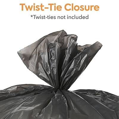 Twist-Tie Closure  
*Twist-ties not included