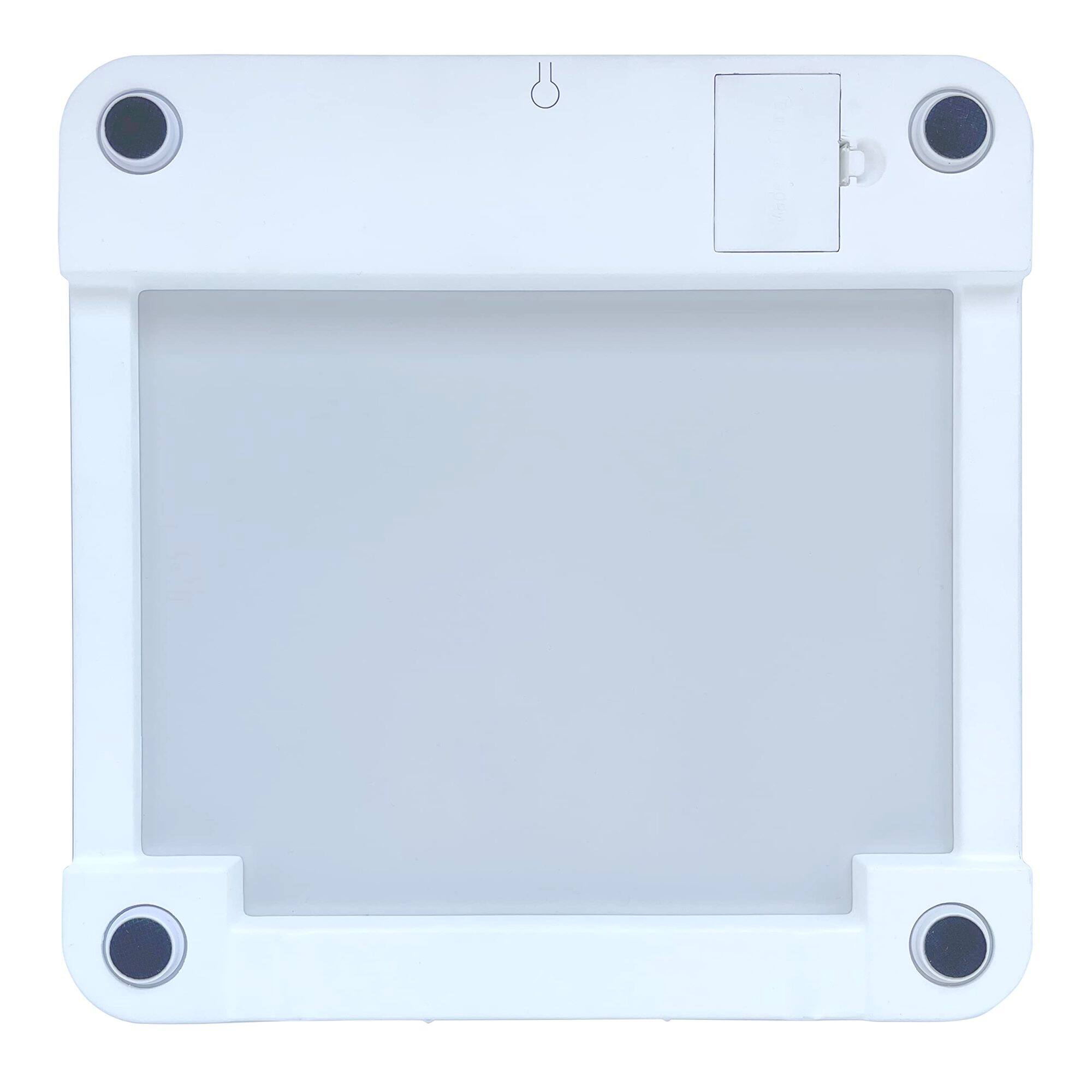 Alt View 2. Taylor Precision Products - Digital Motion Sensor Bathroom Scale 440-Lb Capacity - White.