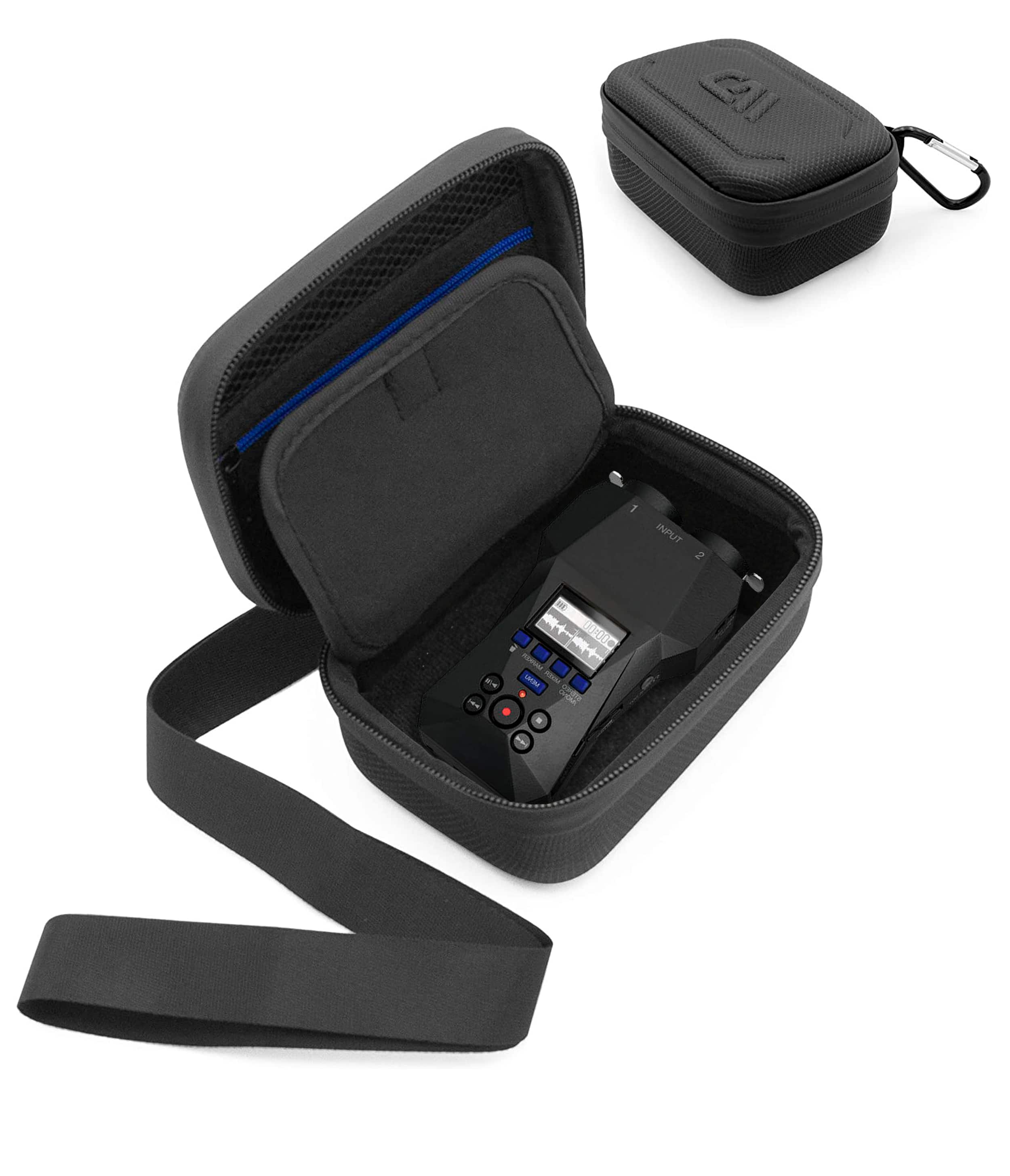 CASEMATIX - Carrying Case for Zoom H1 XLR Handy Recorder - Hard Shell EVA Travel Storage Case for Portable Audio Recorder price history on PriceWatchPro