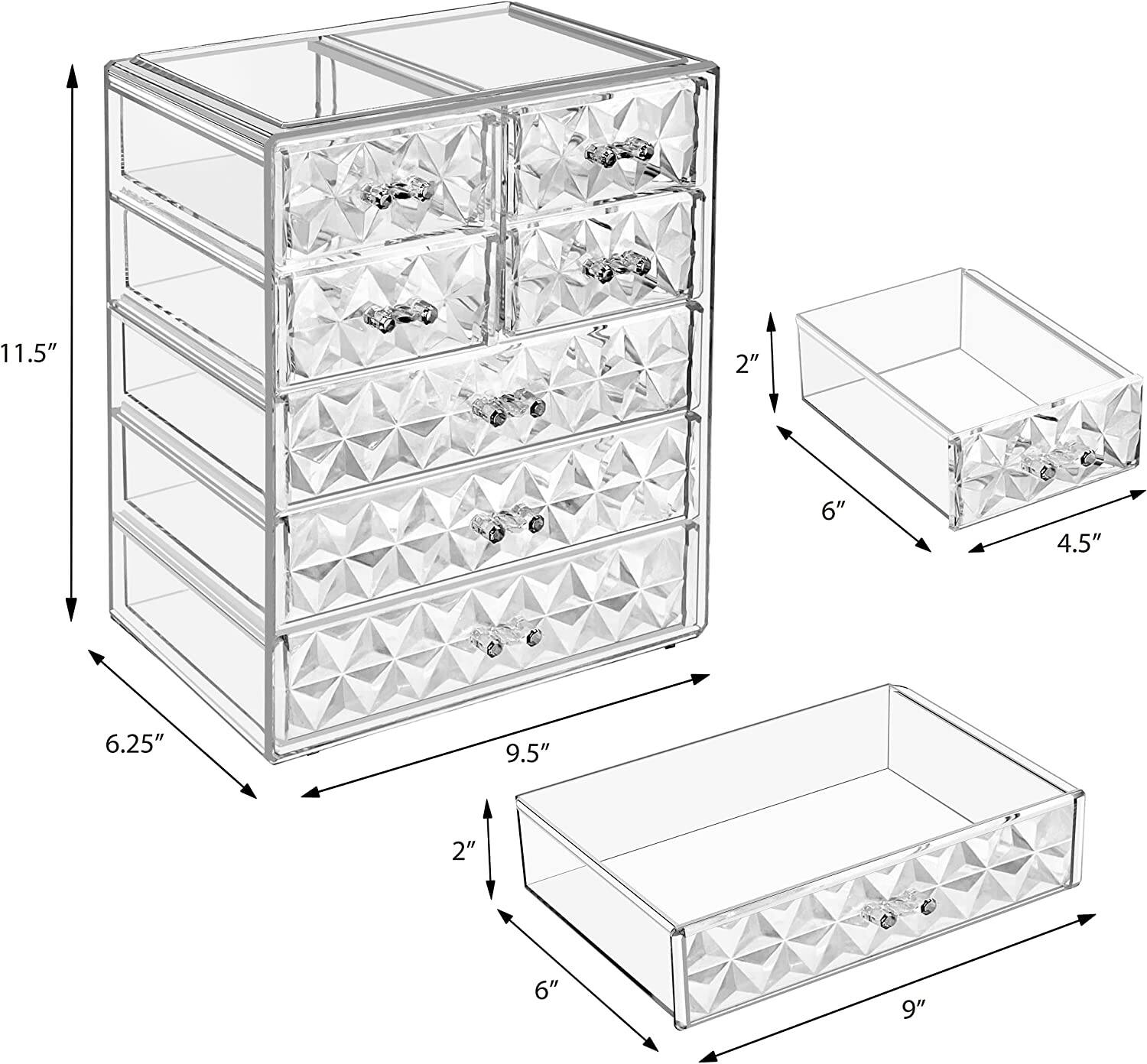 11.5"  
6.25"  
9.5"  
2"  
6"  
9"  
2"  
6"  
4.5"