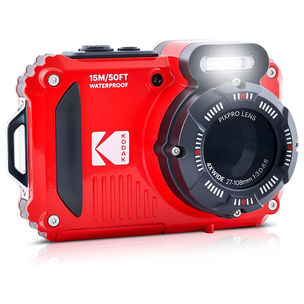 15M/50FT WATERPROOF

KODAK

PIXPRO LENS 4X WIDE 27-108mm 1-3.0-6.6