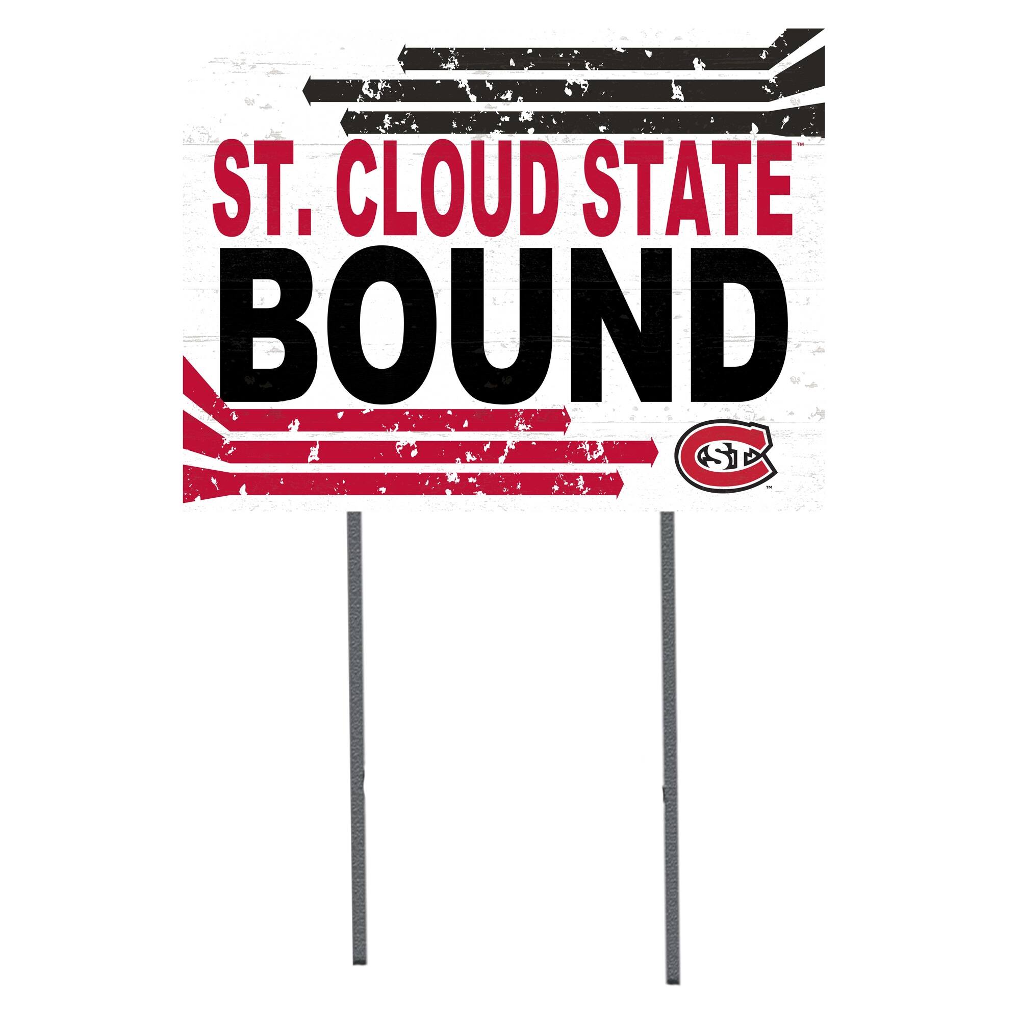 St. Cloud State Huskies 18" x 24" Team Yard Sign
