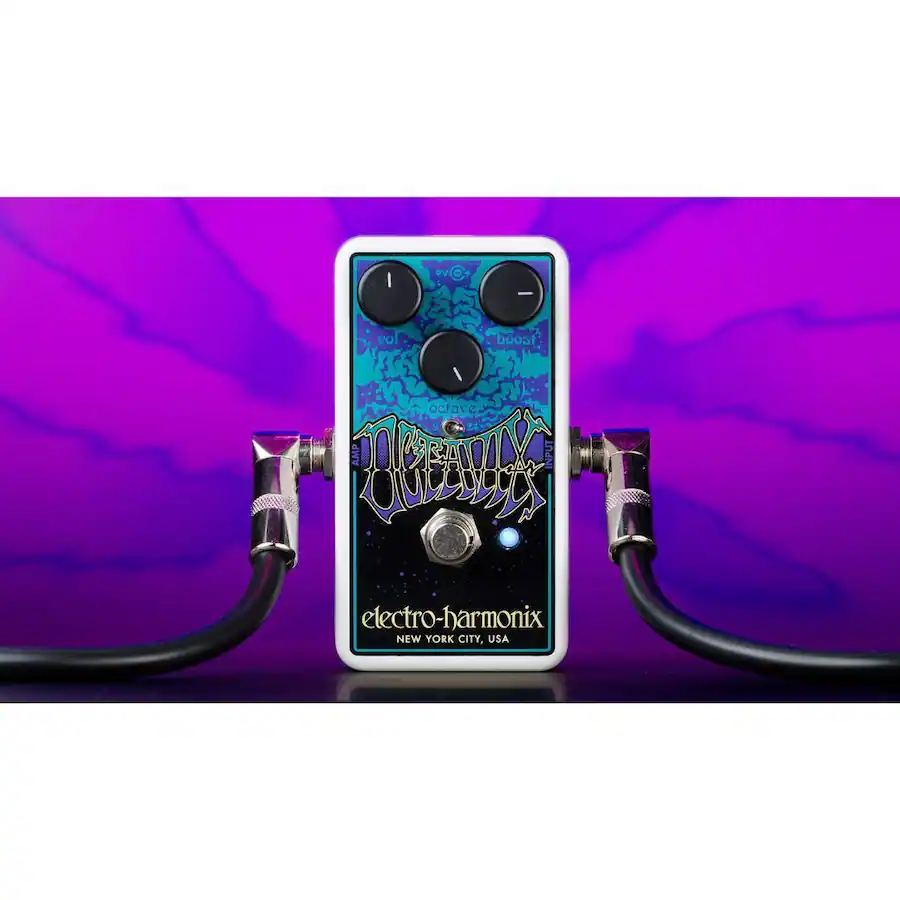 Fuzz99 Electro Harmonix Octavix Octave Fuzz Pedal with Switchable Voltage ...