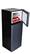 Alt View 4. Loheer - 7.4 Cu. Ft. Top-Mount Refrigerator with Separate Freezer, Glass Shelves & LED Lighting - VCM Steel - BLUE.
