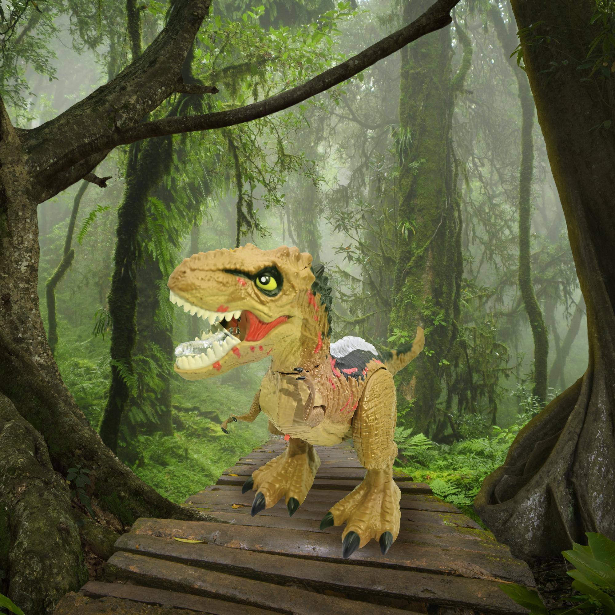 Alt View 9. Lexibook - RC T-Rex Dinosaur with Smoke. Lights & Gesture Control.