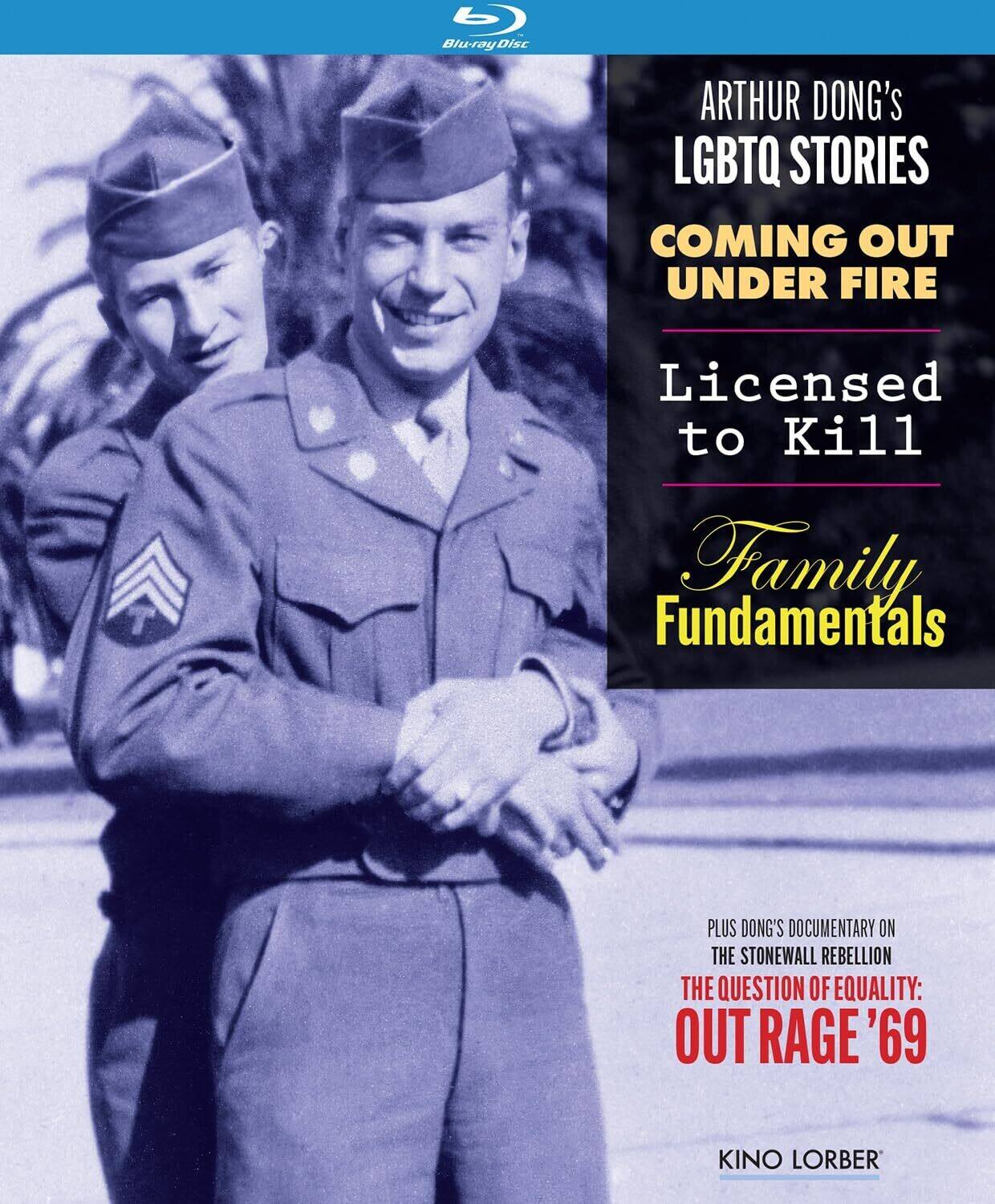 Arthur Dong's LGBTQ Stories: Coming Out Under Fire/Licensed To Kill/Family Fundamentals/Out Rage '69 - BLU-RAY