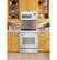 Alt View 21. GE - 5.3 Cu. Ft. Self-Cleaning Slide-In Electric Range - White.