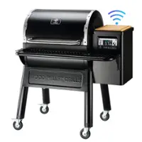 Z GRILLS - Multitasker 709 sq. in. Pellet Grill and Smoker with WiFIRE - Black - Front_Zoom