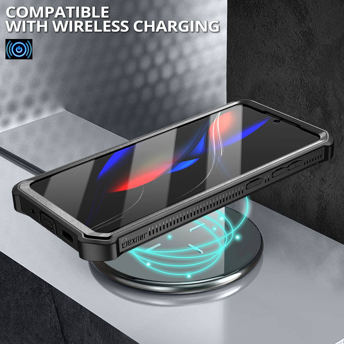COMPATIBLE WITH WIRELESS CHARGING