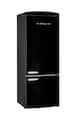 Unique Appliances - 28 in. Wide Classic Retro 16.7 cu.ft Bottom Freezer Counter Depth Refrigerator - Midnight Black