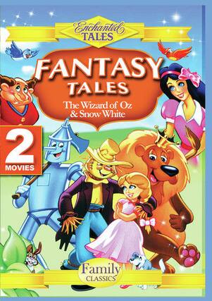 Front. Fantasy Tales - Wizard of Oz and Snow White (MOD) (DVD Movie.