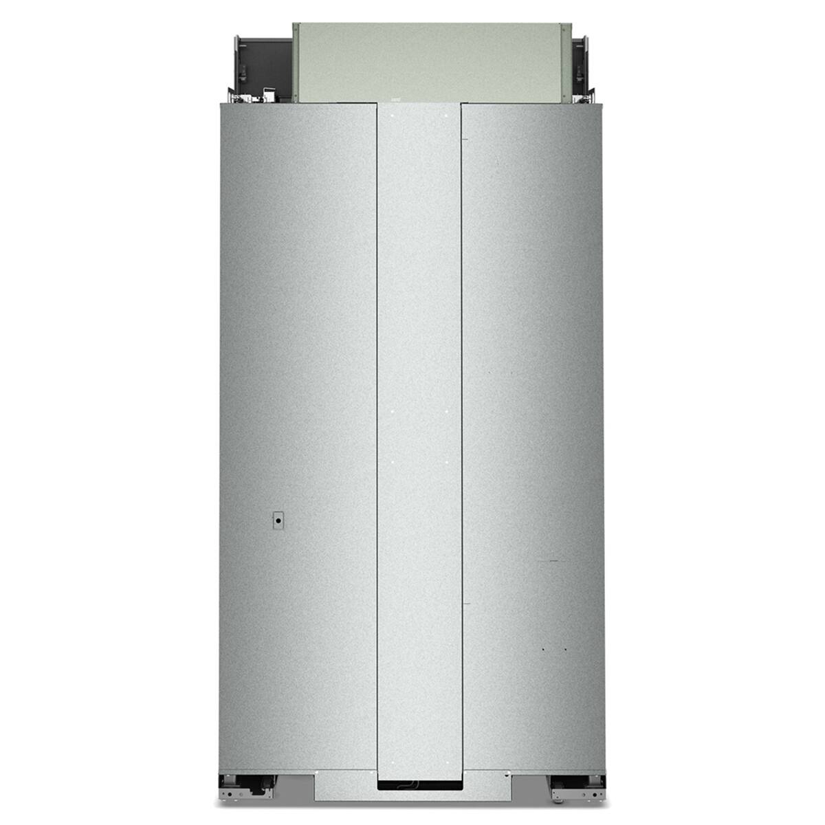 Alt View 8. KitchenAid - 24.2 Cu. Ft. Built-In French Door Bottom Mount Refrigerator - Black Ore.