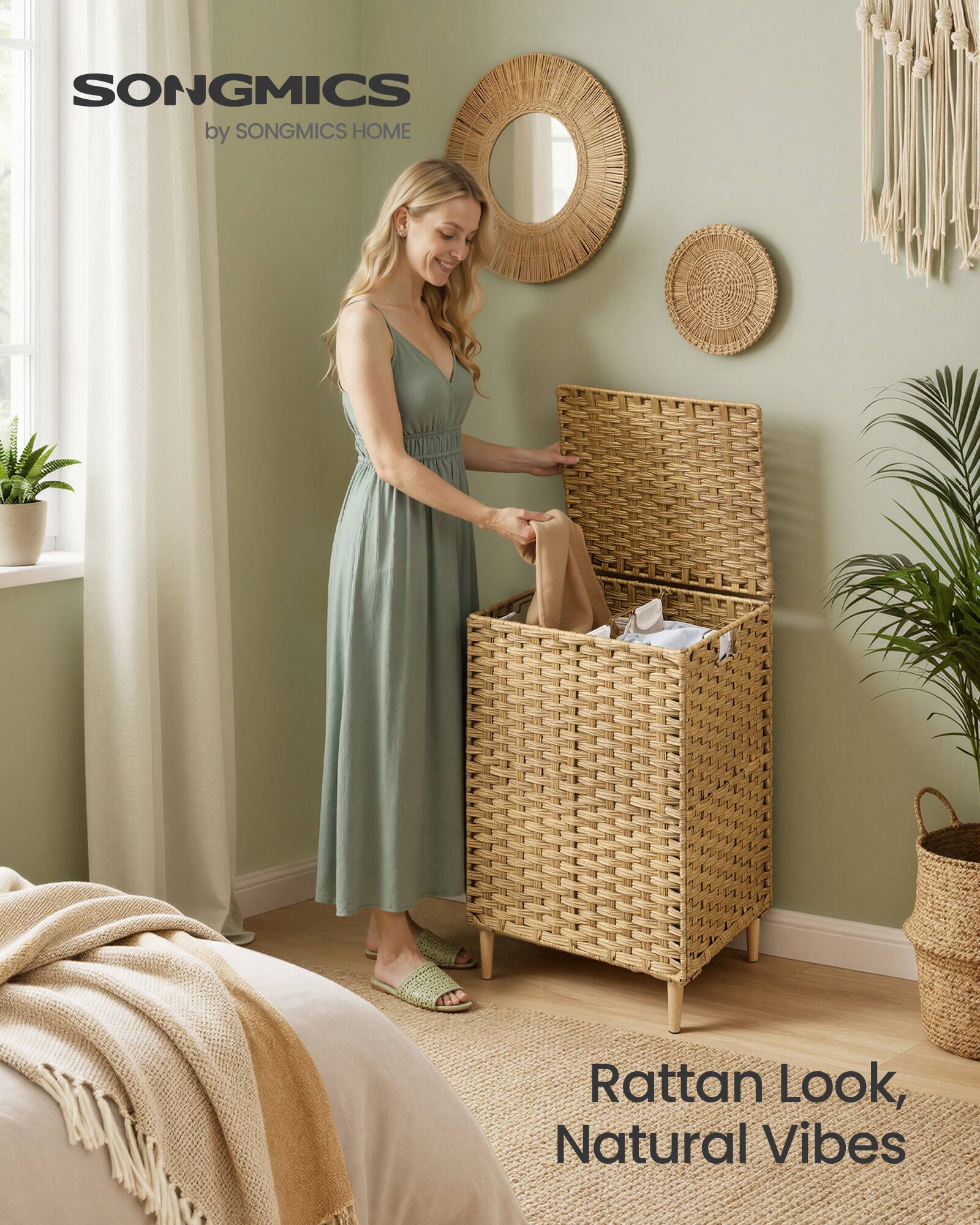 SONGMICS by SONGMICS HOME

Rattan Look, Natural Vibes