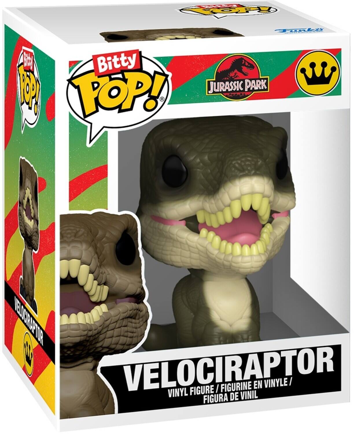 Bitty POP! JURASSIC PARK POP! VELOCIRAPTOR VINYL FIGURE / FIGURINE EN VINYLE / FIGURA DE VINIL