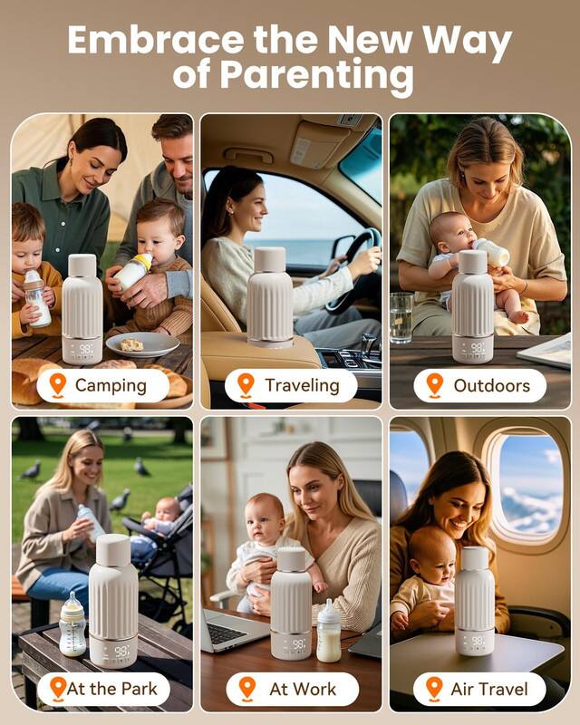 Embrace the New Way of Parenting

- Camping
- Traveling
- Outdoors
- At the Park
- At Work
- Air Travel