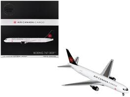 GeminiJets - Boeing 767-300F Commercial Aircraft Air Canada Cargo (C-GXHM) Tail Gemini 200 Series 1/200 & Airplane - White with Black