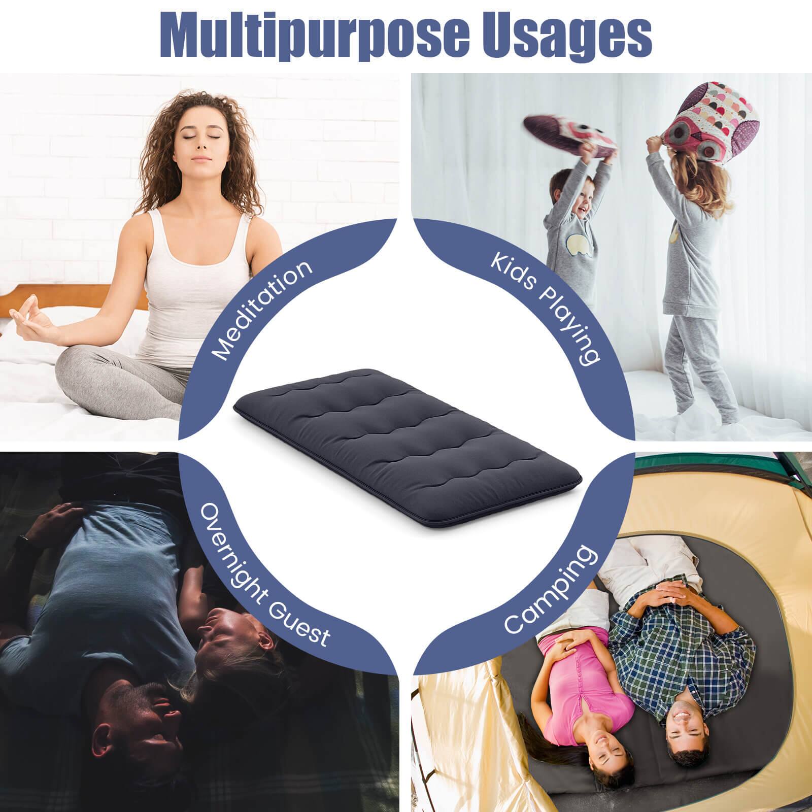 Multipurpose Usages

- Meditation
- Kids Playing
- Overnight Guest
- Camping