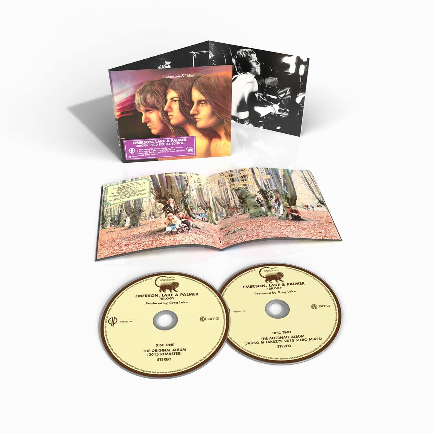 Emerson, Lake & Palmer - Trilogy (Deluxe Edition)   - COMPACT DISCS [CD] price history on PriceWatchPro
