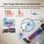 Zero Tangle Main Brush and Side Brush: Perfect for homes with long hair and pets, enjoy effortless, tangle-free cleaning without the hassle of constant brush maintenance. - Anti-Hair Wrap SOS 100% 0% SGS - - TVRheinland CERTIFIED [www.fuv.cdmm](http://www.fuv.cdmm) D 0017010154 Hair Removal Rate Hair Tangling Rate VS X DusDivide