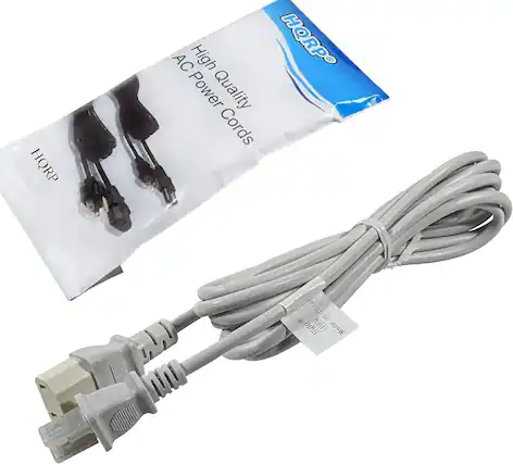 HQRP AC High Quality Power Cords - 3 Cords - Made in China