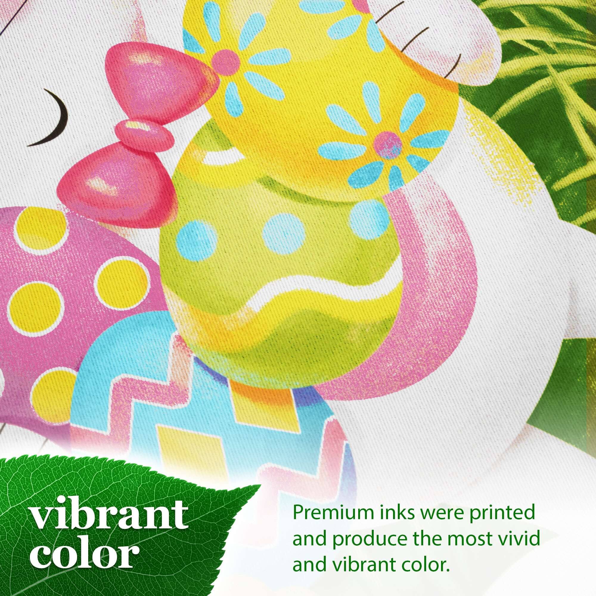 vibrant color

Premium inks were printed and produce the most vivid and vibrant color.