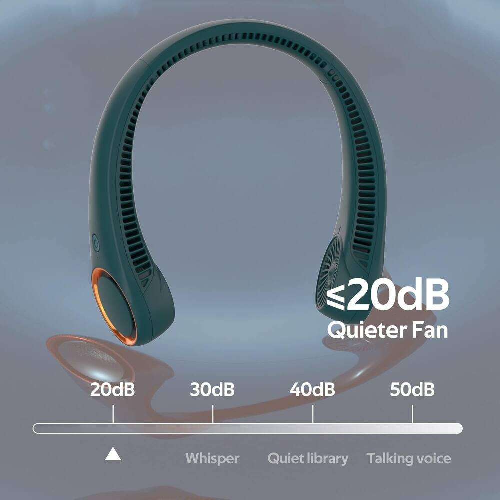 ≤20dB Quieter Fan  
20dB 30dB 40dB 50dB  
Whisper Quiet library Talking voice