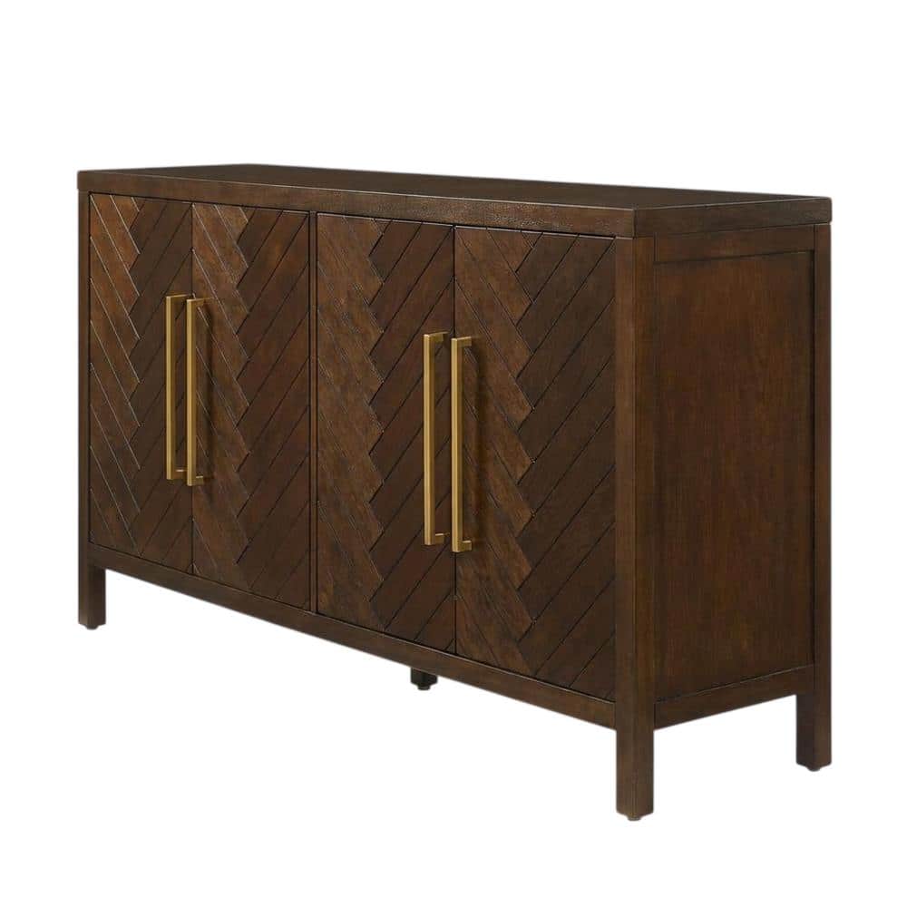 Crosley Furniture - Darcy Sideboard - Dark Brown