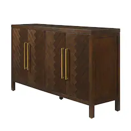 Crosley Furniture - Darcy Sideboard - Dark Brown