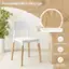Premium Beech Legs, Beautiful Wood Grain, Smooth Surface, Extremely Sturdy, Exquisite Craftsmanship.