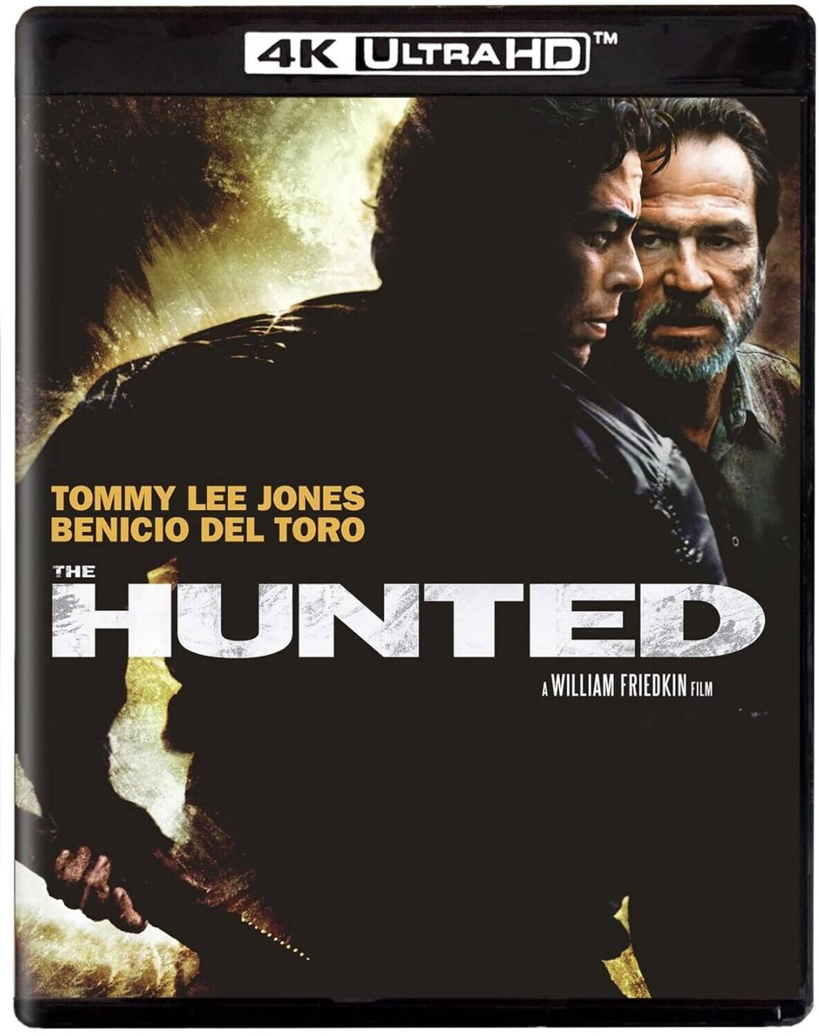 Front. The Hunted   - 4K Blu-Ray.