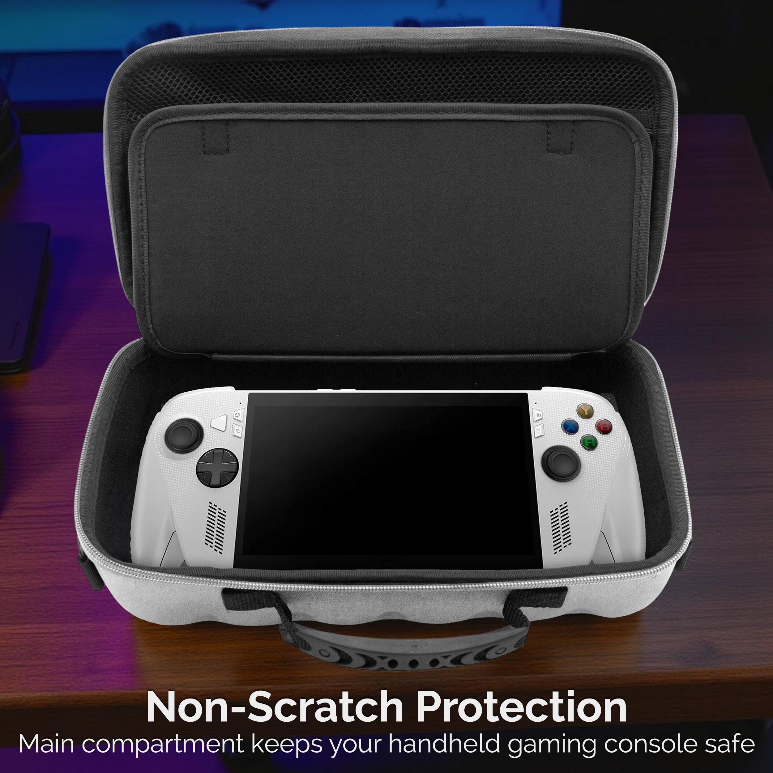 Non-Scratch Protection  
Main compartment keeps your handheld gaming console safe