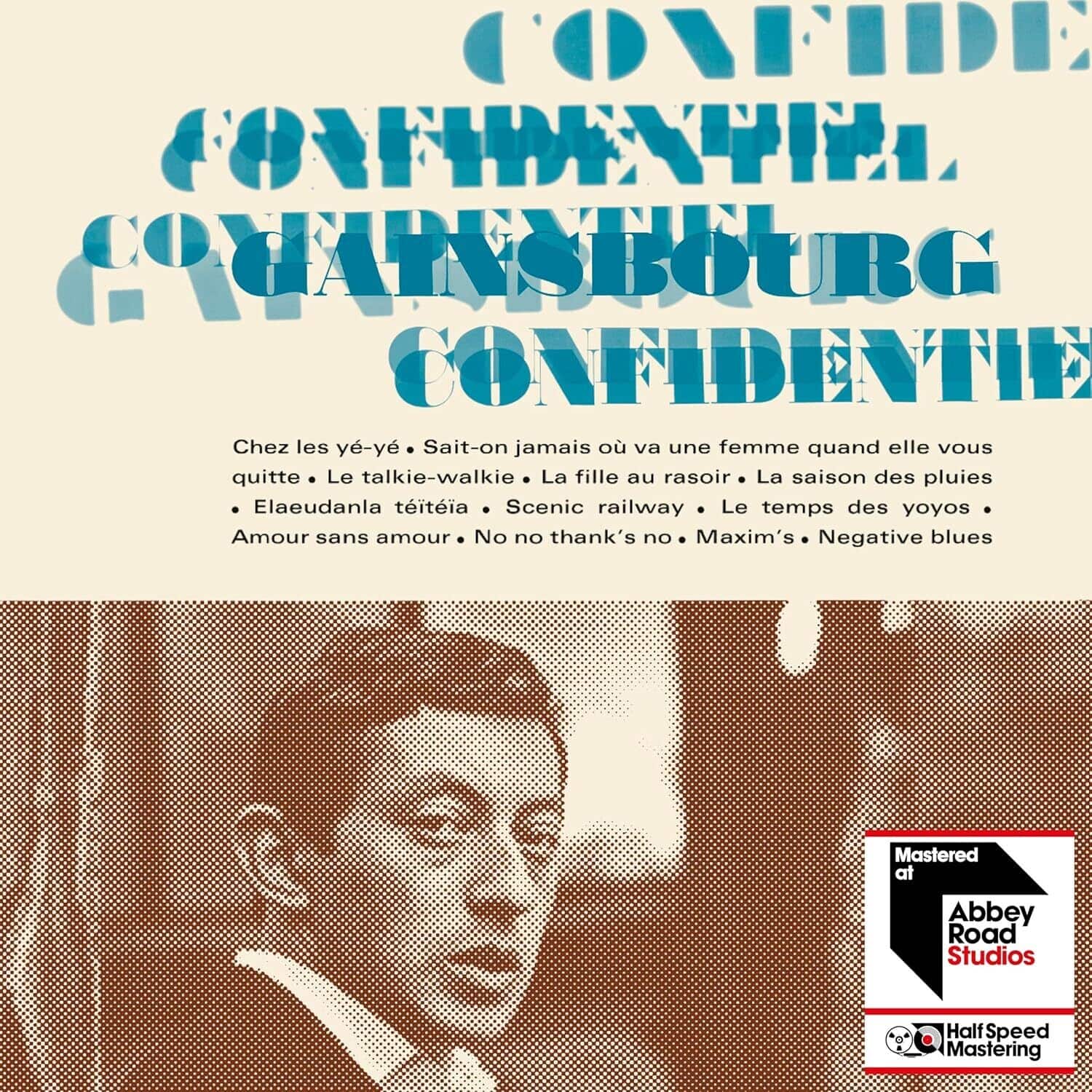 Serge Gainsbourg - Confidentiel  - VINYL LP