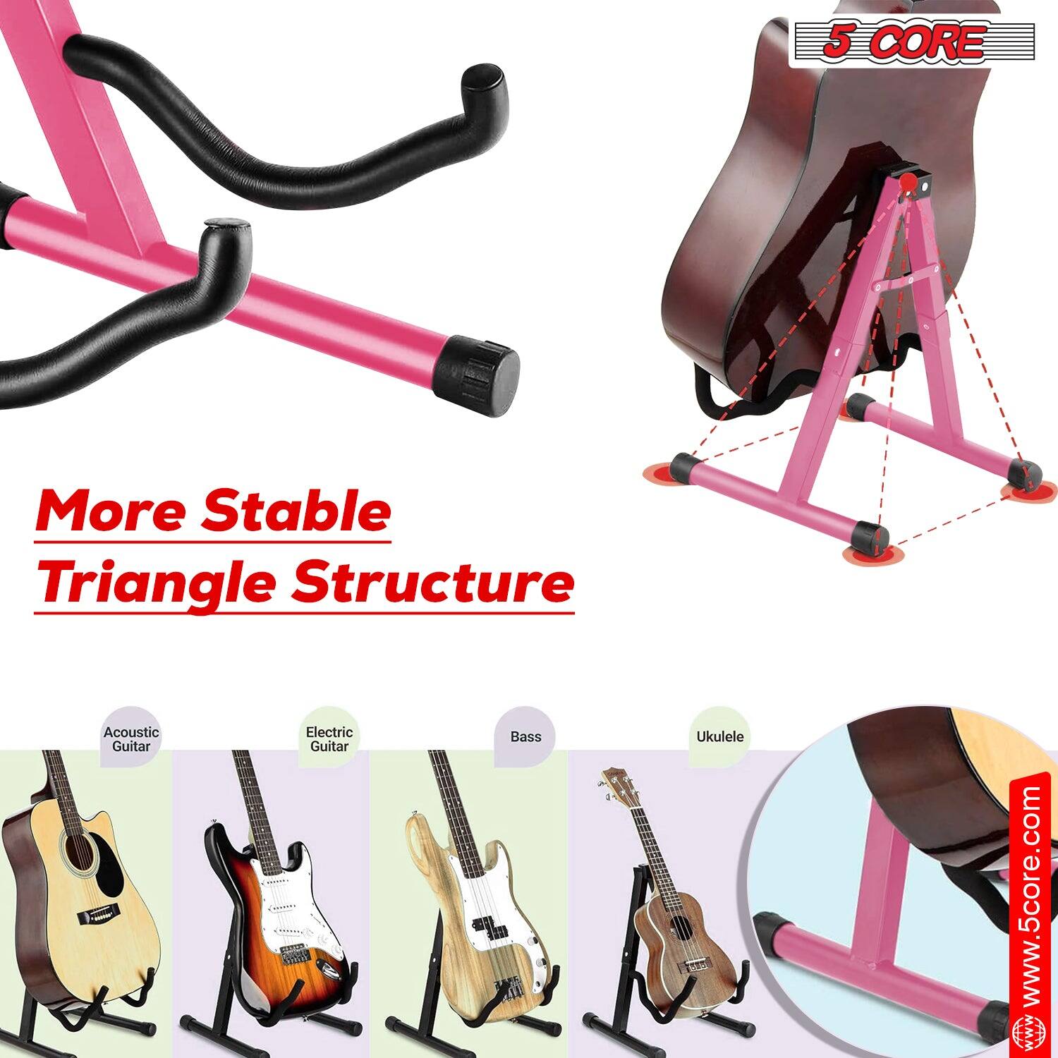 5 CORE  
More Stable Triangle Structure  

Acoustic Guitar  
Electric Guitar  
Bass  
Ukulele  

www.5core.com