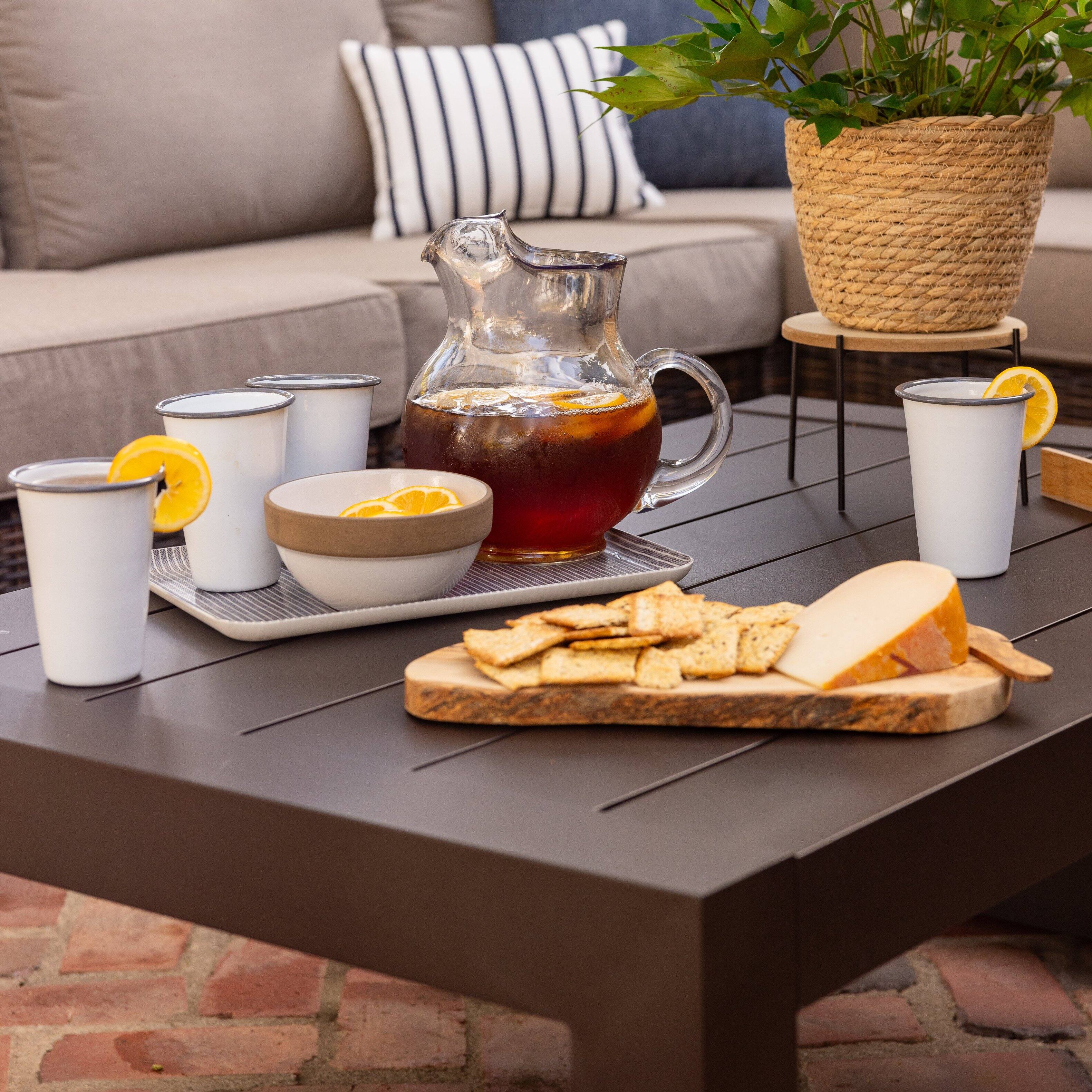 Alt View 2. Yardbird® - Langdon / Waverly Side Table - Dark Brown.